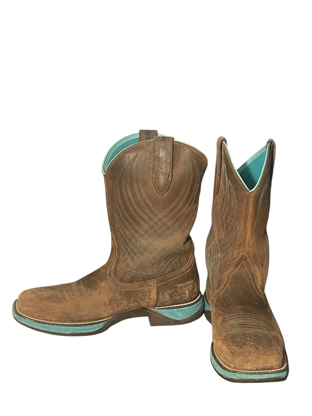 Ariat Anthem Distressed Java brown boots. Size 9B GUC - Picture 5 of 14